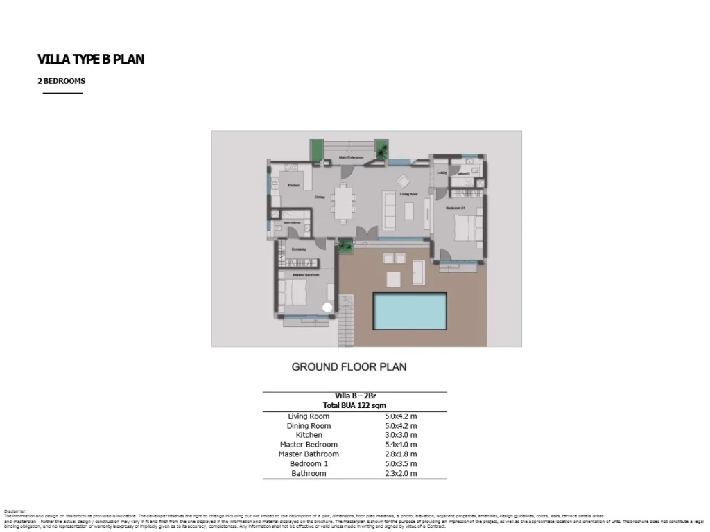 Greens Baywest Valley Villa Typ B
